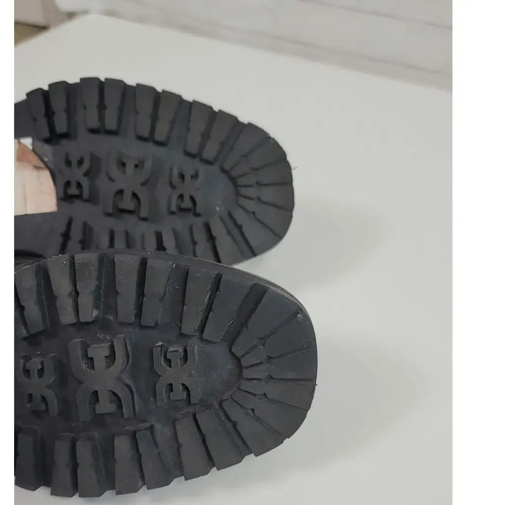 SAM EDELMAN LAURS PLATFORM LOAFERS IN BLACK PATENT LEATHER, SZ 6 - Picture 15 of 16